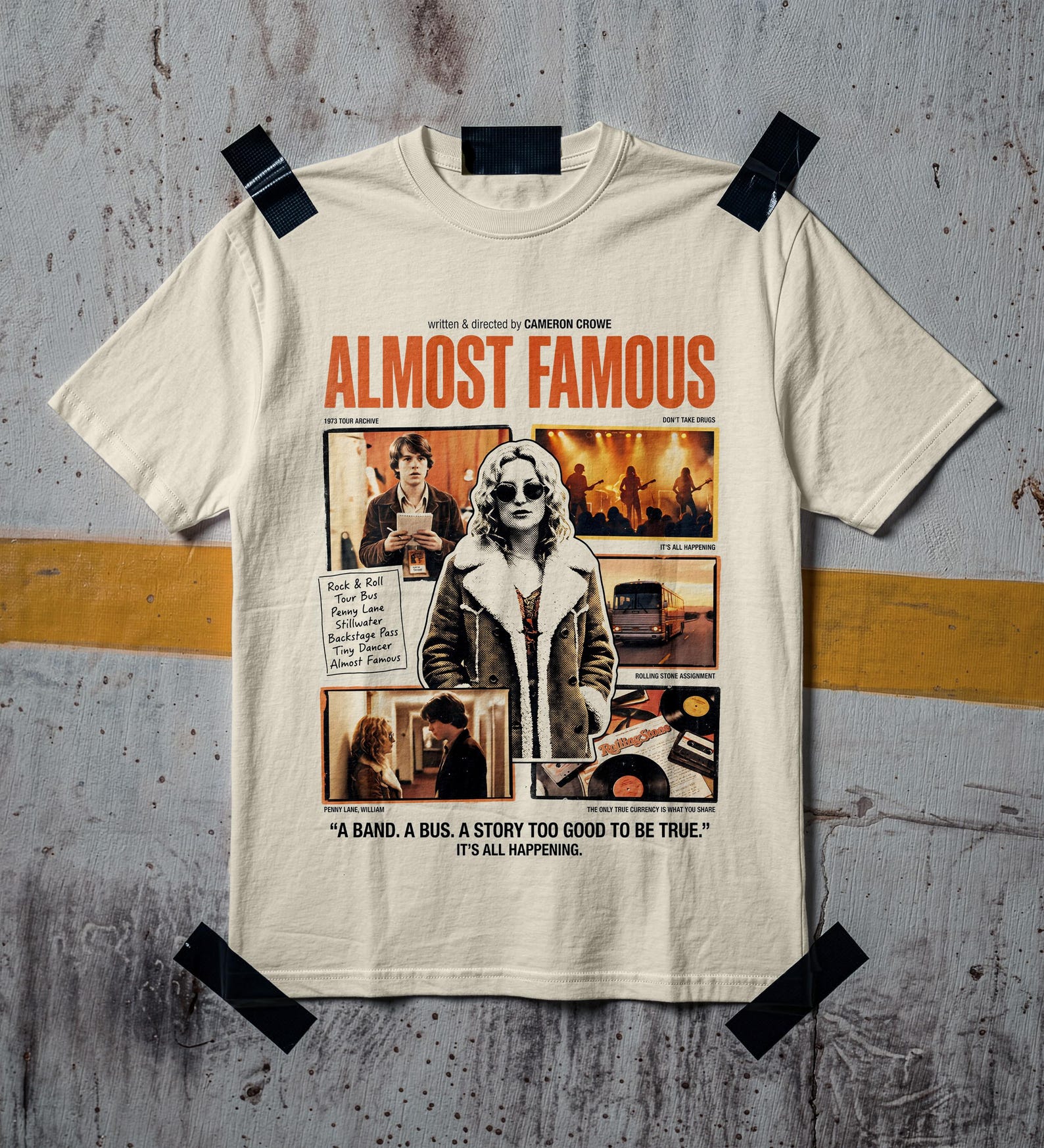 Almost Famous Shirt, Penny Lane Graphic Tee, Cameron Crowe Film Merchandise 4XL