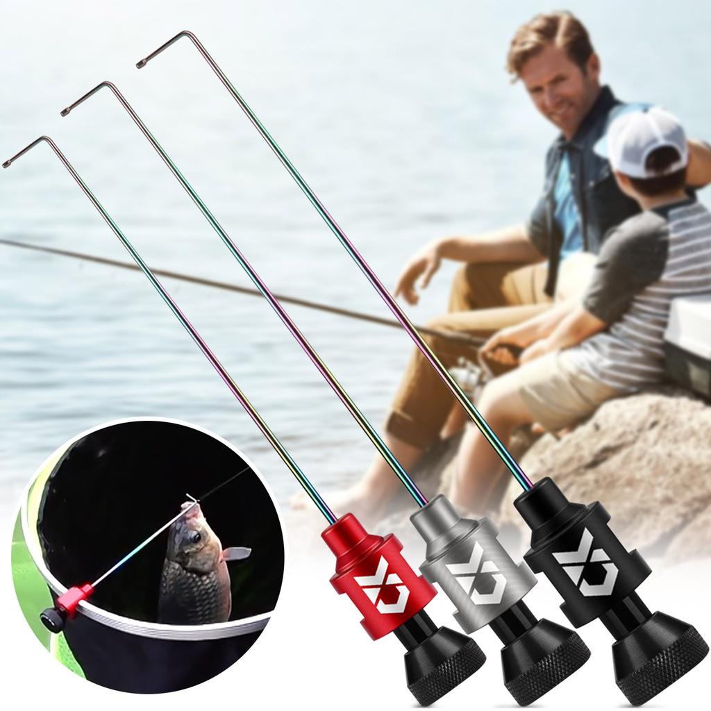 Stainless Steel Multifunctional Hook Remover Tool with Ergonomic Handle for Fishing and Outdoor Use Durable and Lightweight Design