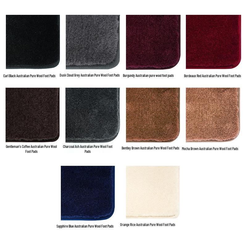 Australian Pure Wool Floor Mats for Mercedes-Benz: Eco-Friendly, Odorless, High-End Interior Upgrade
