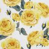 Outdoor Dekostoffe Oxford - Motiv Gelbe Rosen 2