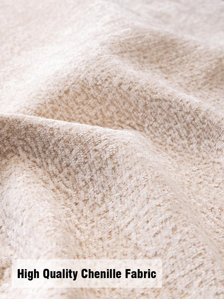 Rutschfeste Chenille-Sofamatte, einfarbig, Sofabezug für Wohnzimmer, luxuriöses Eckcouchkissen, Sitzpolster, Heimschutzbezüge