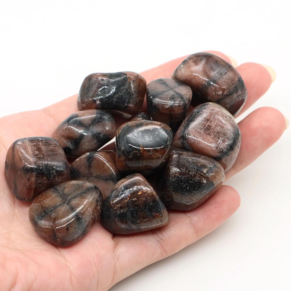Natural Tumbled Stones Bulk Polished Rocks Gemstones Assorted Healing Crystals for Home Garden Tank Aquarium Decoration