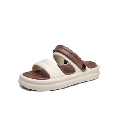 Fashion 2024 New Men's and Women's Summer Sandals Outdoor Wading Beach Sandals Non-slip Casual Couple Slippers Bathroom