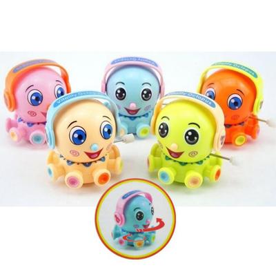 Children Kids Funny Plastic Animal Cartoon Vitality Octopus Clockwork Wind Up Toy Gift 1pcs