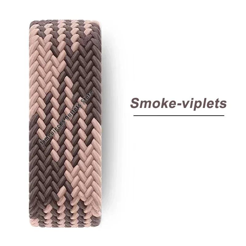 Braided Solo Strap For Apple Watch Band 45mm 49mm 44mm 42mm 41mm 40mm Nylon Correa Bracelet iWatch Series 9 7 SE 6 8 5 Ultra 4 3