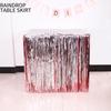 Rain Curtain Fringe Table Skirt for Party or Dining Table Decoration