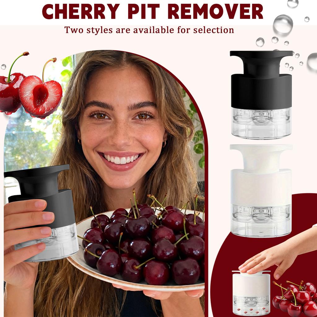 Pitter Multiple, Push Type Corer Multiple, Kitchen 7 Holes Multi Pitter Tool, 7-in-1 Seed Remover Quick Portable Pitting