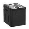 Folding Toilet Portable Outdoor Folding Toilet Strong Bearing Capacity Reusable Trash Can for Camping Hiking Trips