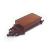 Dollhouse Wall Clock Portable Cosplay Lightweight Mini Vintage Wooden Hanging Clock Model Daily Display