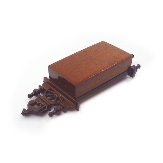 Dollhouse Wall Clock Portable Cosplay Lightweight Mini Vintage Wooden Hanging Clock Model Daily Display