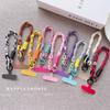 Cellphone Straps Hanging Cord Mobile Phone Lanyard Short Wrist Strap Charm Anti-lost Chain for Women Keychain Pendant
