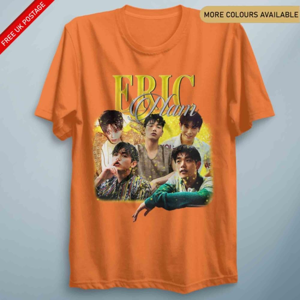 Eric Na M Kpop T Shirt 90s RETRO Vintage TShirt Tee Music Lovers Spring Love