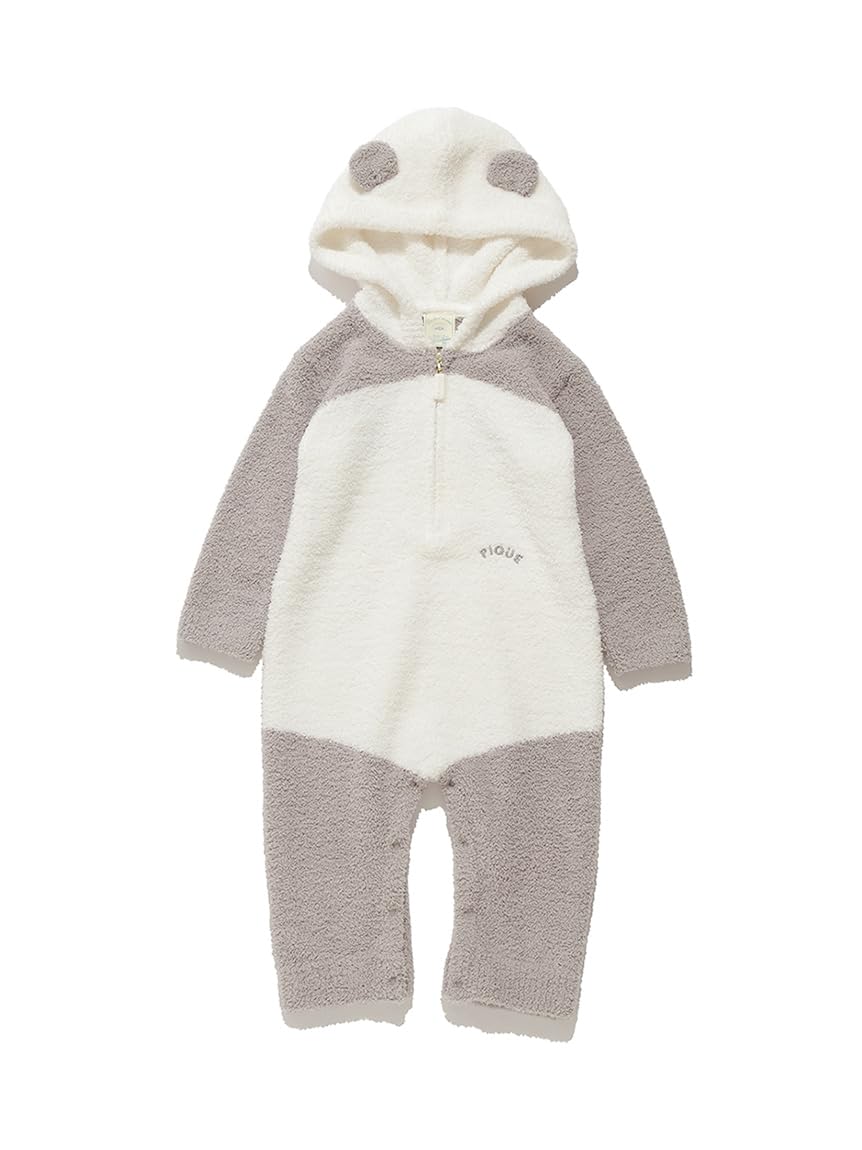 

BABY Powder Animal Rompers PBNO259025 OWHT 80 [Gelato Pique]