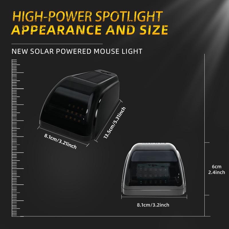 5PCS LED Solar Powered LED Car Roof Marker Truck Sidelight for Pickup Trailer SUV Cab Roof Top Running Signal Lamp Waterproof