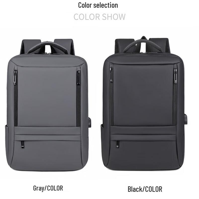 Li Shen Men's Business Commute Laptop Backpack