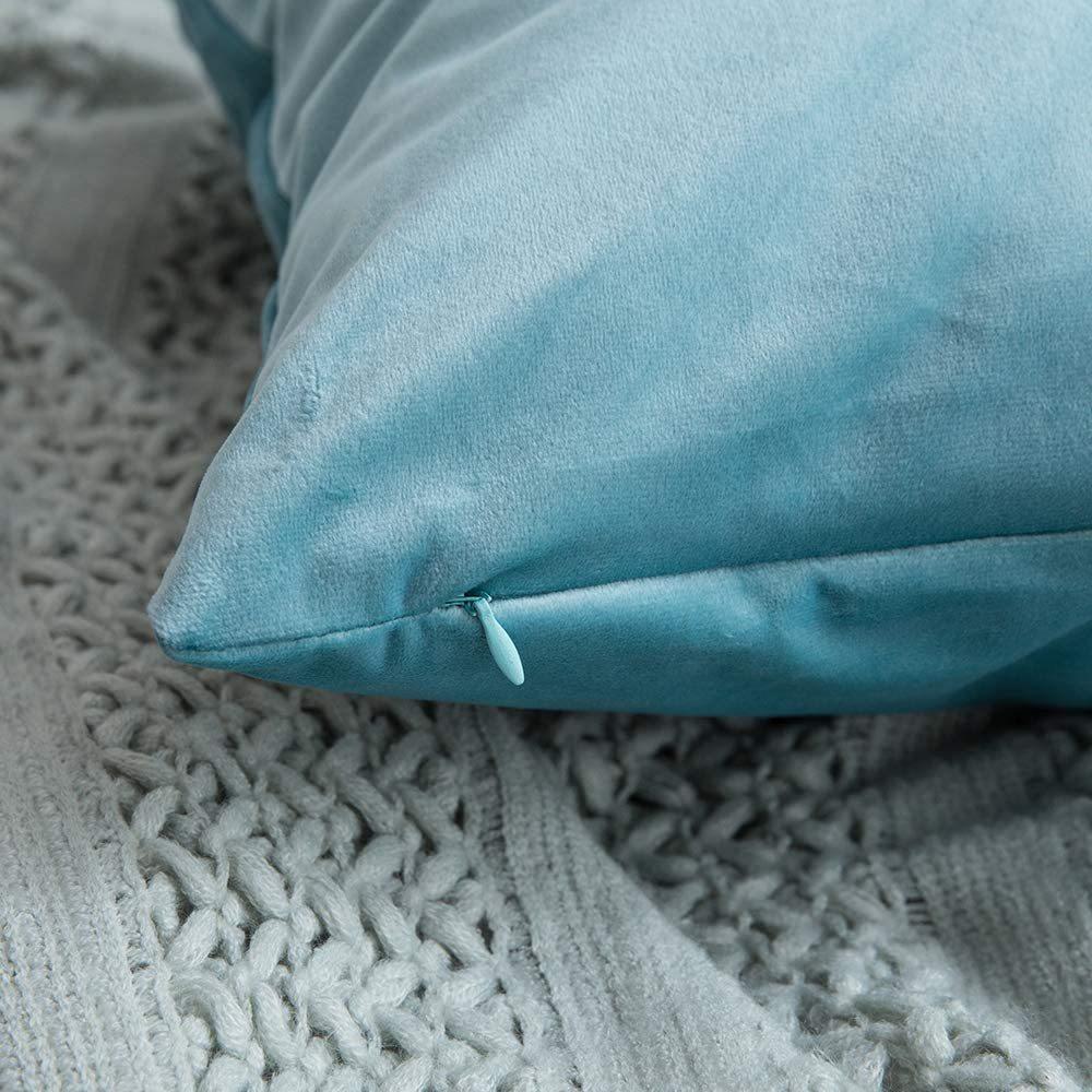 Sametový povlak na polštář v severském stylu, domácí polštář, odnímatelný, pratelný, jednobarevný, holandský samet, medový samet, polštář v retro stylu