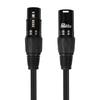 Postta XLR Cable 10M Microphone Cable 3-Pin Male to Female for Harmonizer Digital Mixer Patch Bay Preamplifier Speakers Microphones Stage Lighting