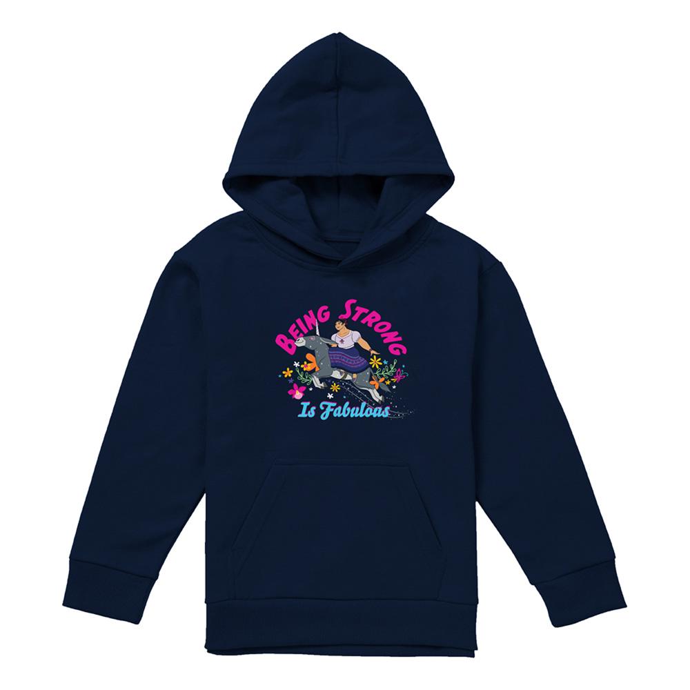 Encanto Childrens/Kids Being Strong Is Fabulous Luisa Hoodie