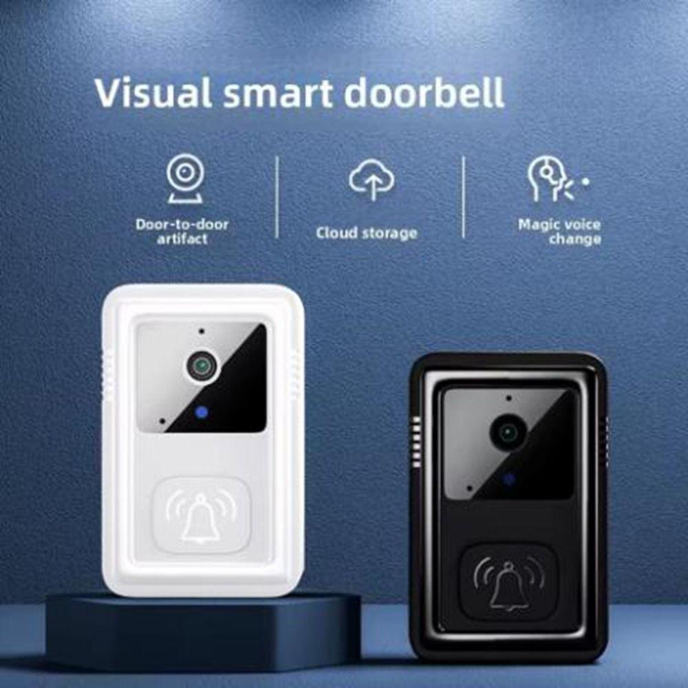 Self-Adhesive Tuya Video Doorbell Low-power Wireless Doorbell Video Intercom Bell  Home Security