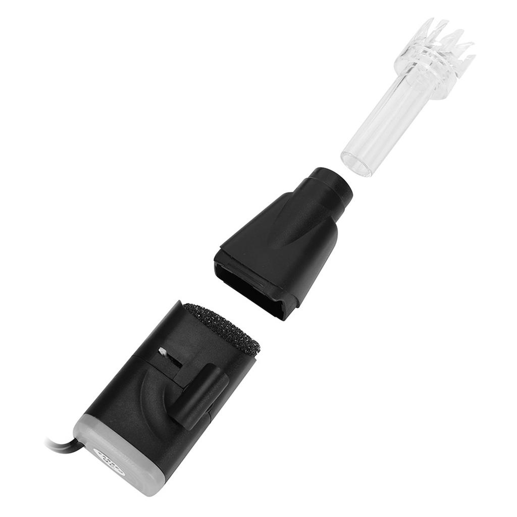Mini elektrický akvarijní skimmer 3,5W Filtr na olej a vodu pro rostliny do akvária s kabelem