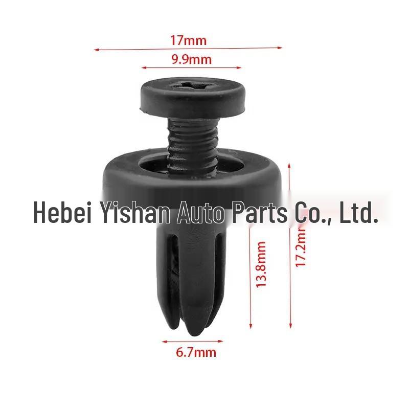 

Honda Acura 3.5RL Sedan Front Fender Locator Clip Yes чёрный