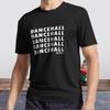 New Shirt DANCEHALL MUSIC (WHITE) Active Logo T-Shirt Funny Size S To 5XL