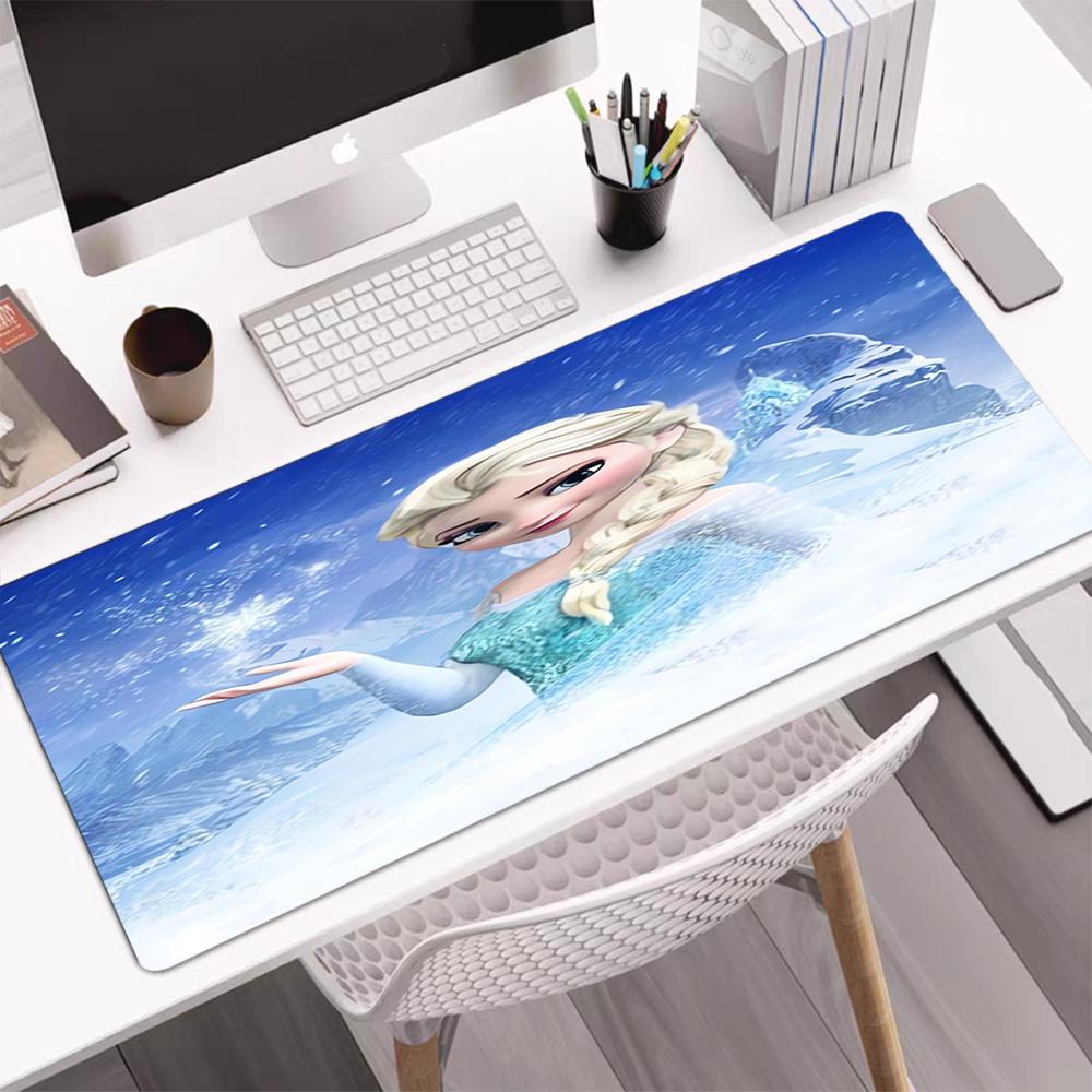 Elsa Theme Mouse Pad, Non Slip Rubber Base, Multifunctional Office & Home Decor, Perfect for Workspace Personalization.