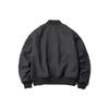 Uniqlo Engineered Garments Collaboration Solid Color Wool Ribbed Sleeve Button Closure Workwear Loose Flight Jacket Unisex Jackets 467597-08