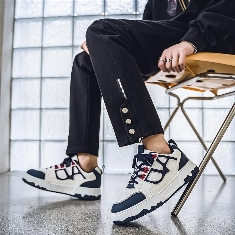 Męskie Casualowe Cztery Pory Roku Moda Studenci Wygodne Sneakersy Chłopcy Modne Miękka Podeszwa Oddychające Buty