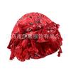 fringed headscarf hat, solid color cashew print twist tail hat, hip hop twist braided hat