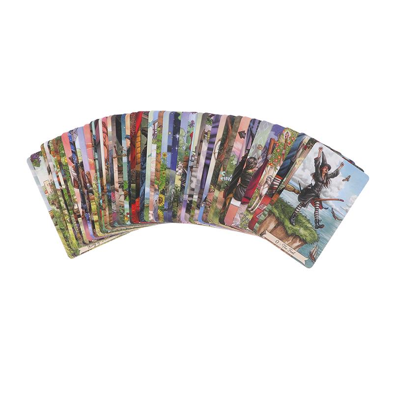 Tarotové karty Tarotová kniha v angličtině Everyday Witch Tarot Cards Tools