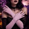Breathable Halloween Dress Gloves Sheer Ultra-Thin Gloves Gift Cosplay Gloves  Stage Wear