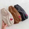 Children's Fleece-Lined Embroidered Sweatpants - 2025 Winter Fashion for Boys