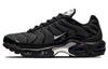Air Max Plus Black Suede Silver Women's DQ0850-001