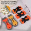 HUA Nail Art Stamping Steel Plate Scraper Pattern Clearer Removable Cleaning Shovel Glue Stickers Tools For Nail Art Accessories