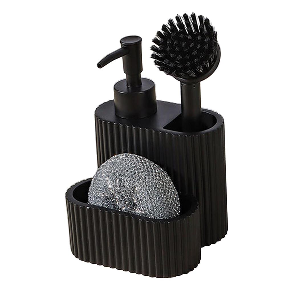 3 in 1 Soap Dispenser Easy to Use Accessories Liquid Pump Press Container