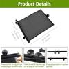 Auto Car Window Sun Shade Cover Roller Side Rear Visor Protector Cover 2 Pack