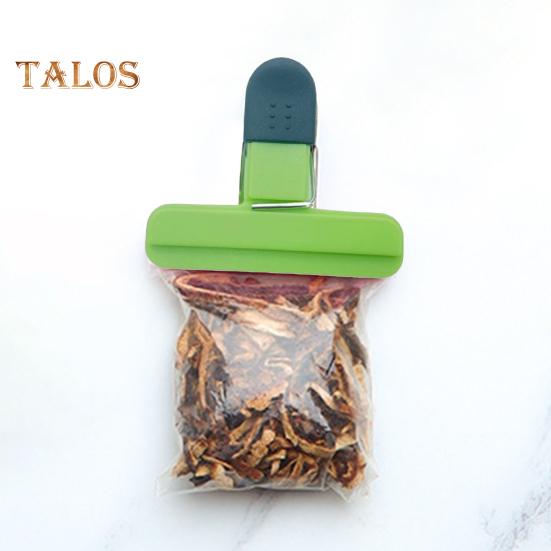 2Pcs Sealing Bag Clip Moistureproof Keep Freshing Easy To Use Useful Office Paper Files Clamp Snack Bag Seal Holder Household Supplies