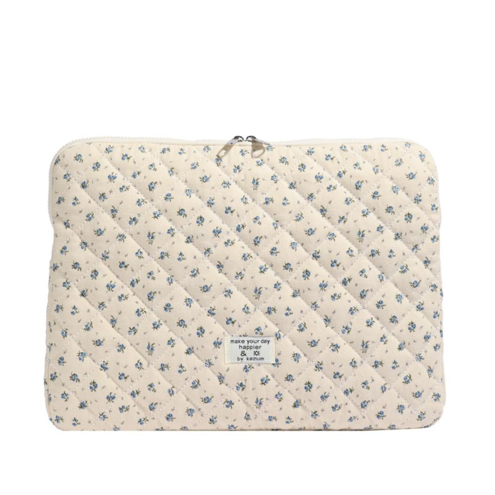 

Вышитый защитный чехол для планшета Пухлая сумка для хранения компьютера Чехол-конверт для планшета Бизнес 11inch синий