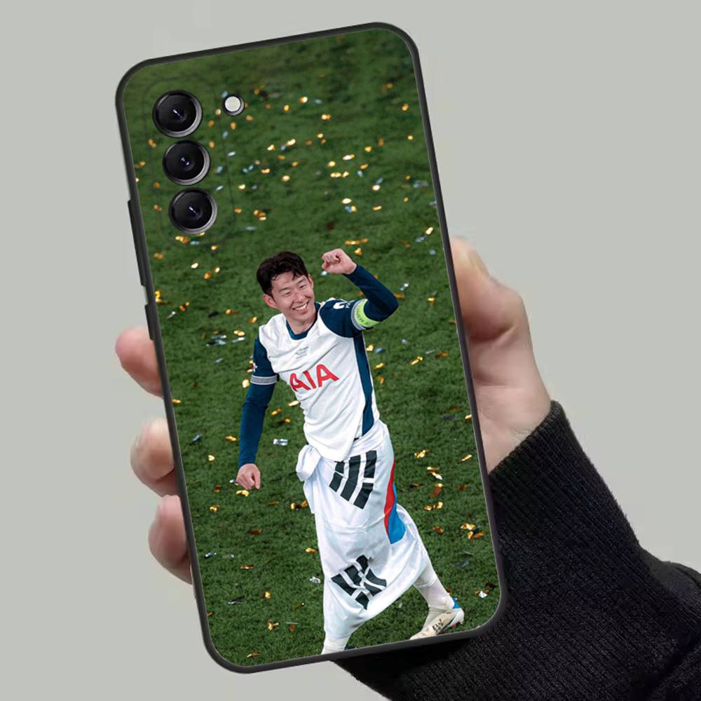 Football S-Son H-Heung-minS Phone Case For Samsung Galaxy A13,A21s,A22,A31,A32,A52,A53,A71,A80,Soft Black Shell