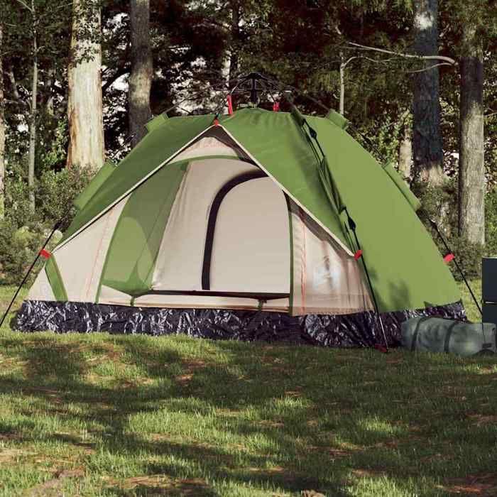 Tente de camping - vidaXL - Modèle à dôme - 2 personnes - Imperméable - Système de dégagement rapide