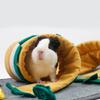 Rabbit Tunnel Carpet Hideout Tube Snuffle Mat for Sugar Glider Guinea Pig Ferret