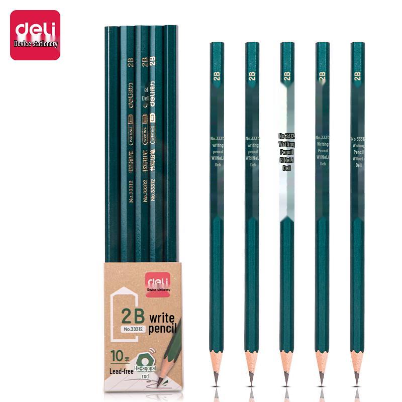 Deli 2B Hexagonal Student Pencils