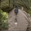 Retractable Design Retractable rope carabiner Fishing accessory hook  Tool Organization