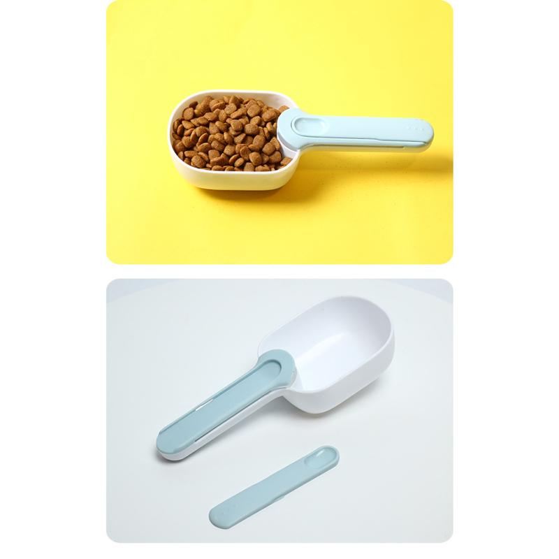 Dog Cat Food Spoon Pet Food Spoon Canning Spoon Handle With Clip Design Cat Food Shovel