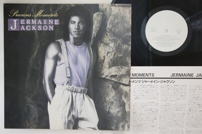 תקליט LP ג'רמיין ג'קסון Precious Moments 28RS11PROMO ARISTA 1986 יפן סול פאנק משומש