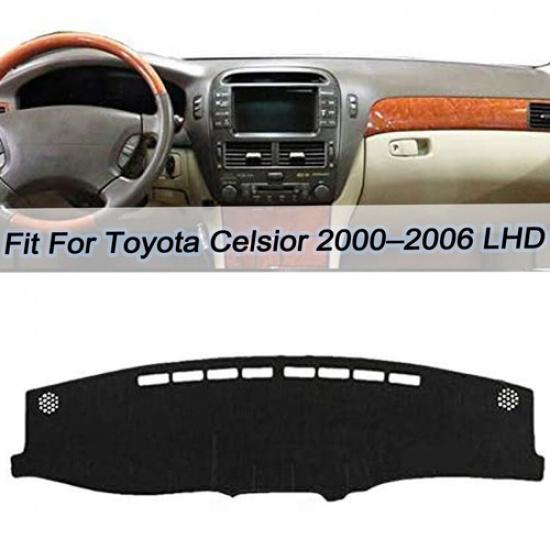 Auto Dash Mat Dashboard Cover Protector Non-slip Mat For Toyota Celsior 2000–06