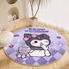 Round Carpet Living Room Plush Mat Thick Children's Room Reading Area Cartoon Bedroom Study Swivel Chair Soundproof Foot Mat