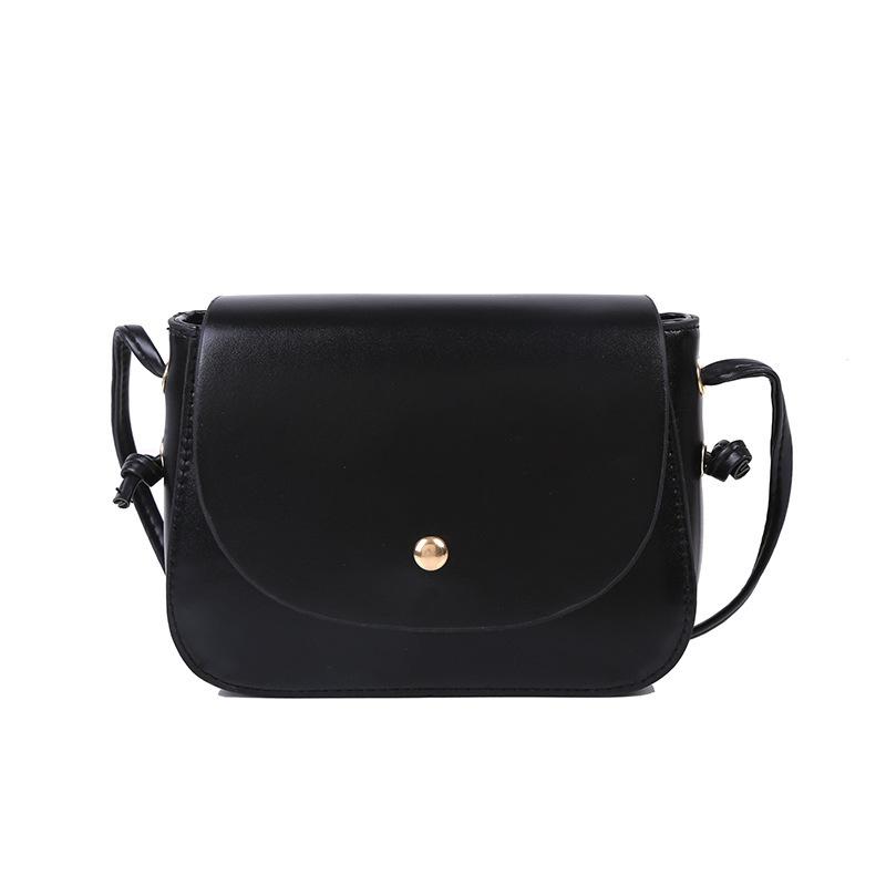 Neuer Eingang Damen Einfache Umhängetasche Bonbonfarbe PU-Leder Damen Kompakt Quadratisch Crossbody-Taschen Damen Handtaschen