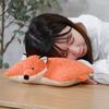 Fuji Boeki Plush Toy That Can Also Be Used As a Portable Nap 30cm Wide X 28cm Deep X 11cm Includes Pocket for Heating and Ice Fox Colta 41707 Pillow,